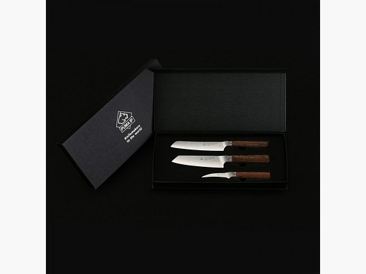 PUMA IP set van 3: kleine chef, santoku & pairing mes