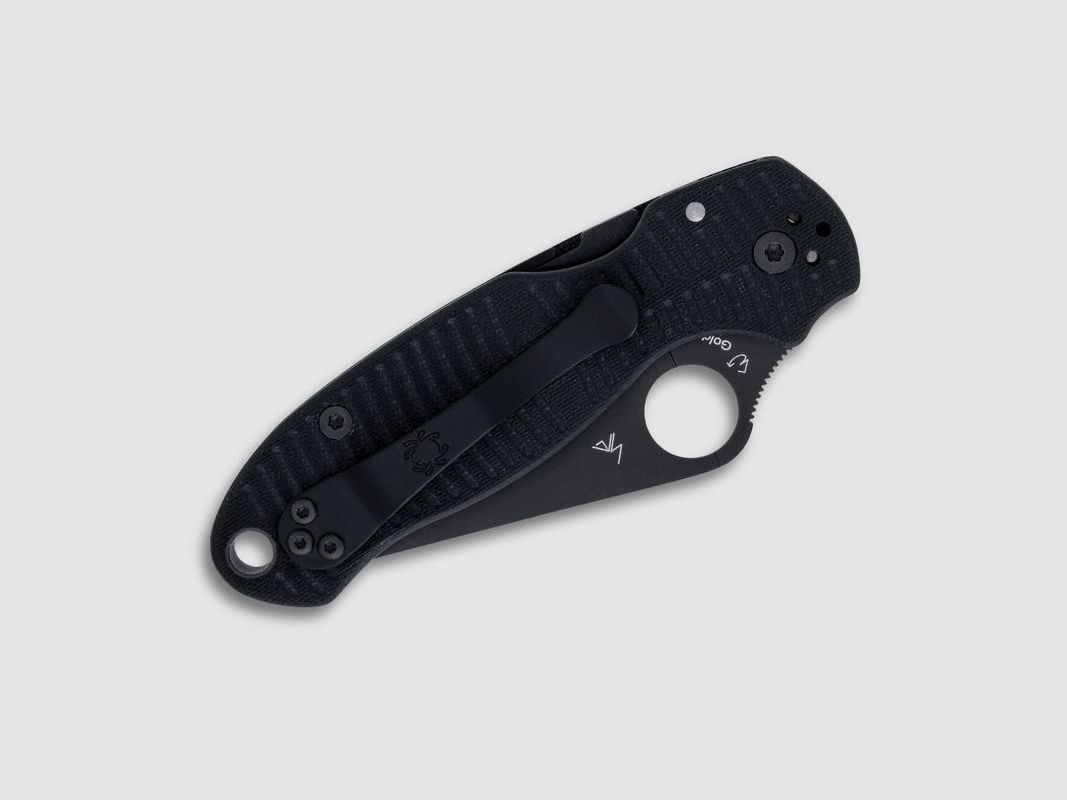 Cuchillo plegable Spyderco Para 3 Salt Black G10 MagnaCut, imagen 4 de 4