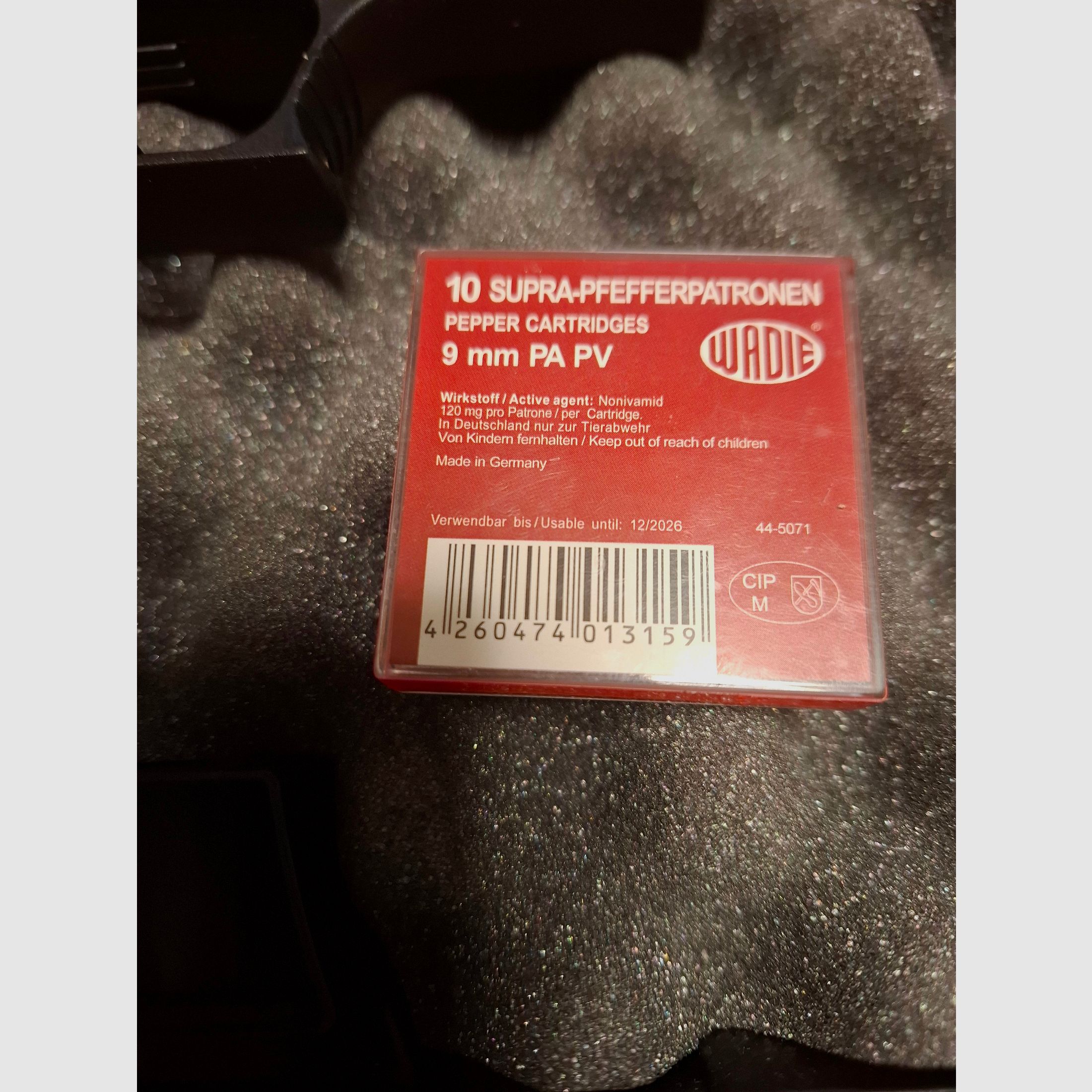 Walther P99 PTB 637 9mm P.A.K. plus pepper cartridges