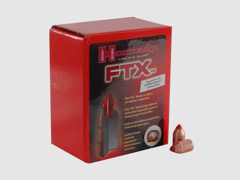 Hornady Geschoss .44/.430 FTX FLEX TIP 225GR 100 Stück