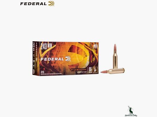 Federal Munition Fusion SP Kal. .243 Win. 95gr