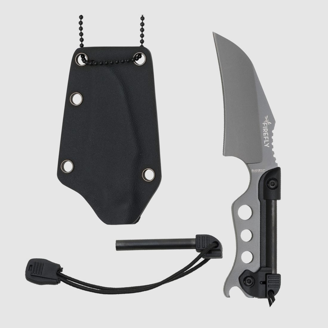BlackField FIREFLY Survival Neckknife mit Feuerstarter