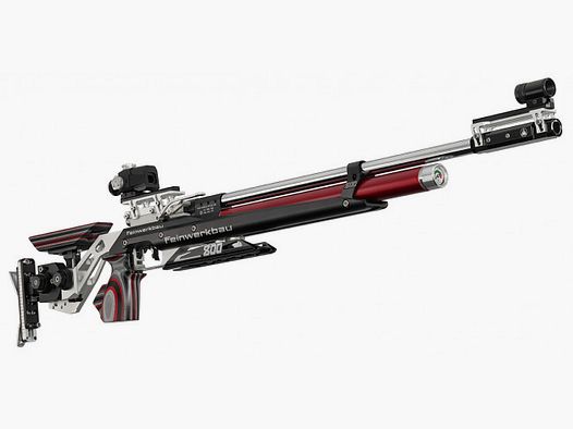 Feinwerkbau 800 Alu rot links Größe S Luftgewehr Match
