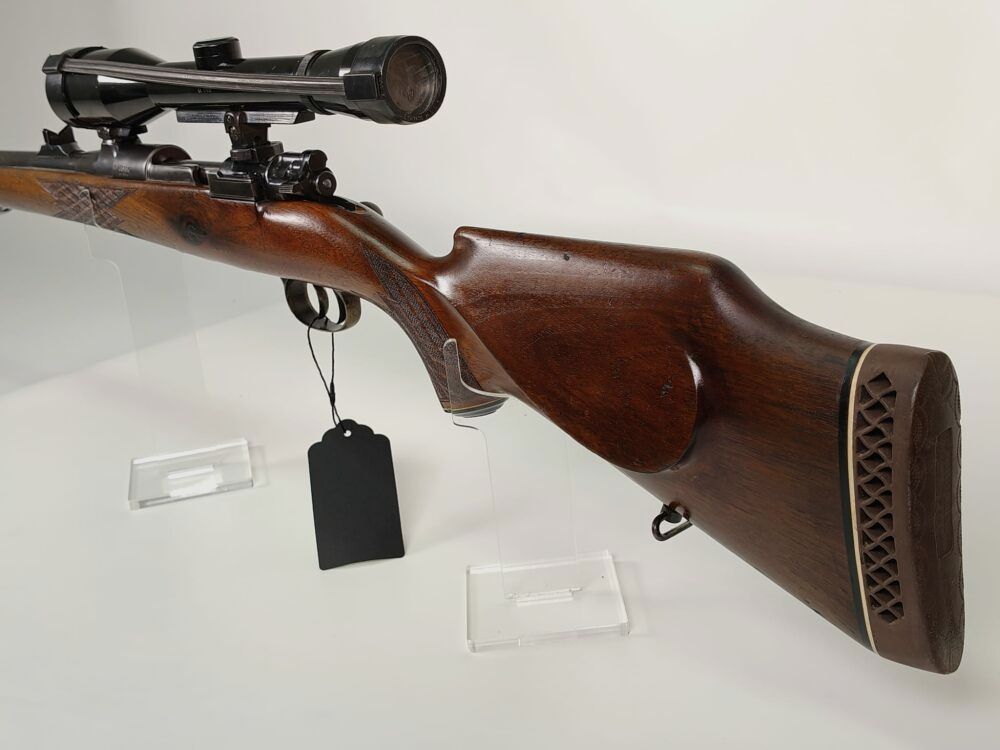 Fucile ripetitore 98 7x64 con Oroge 6x42 senza, immagine 3 di 8
