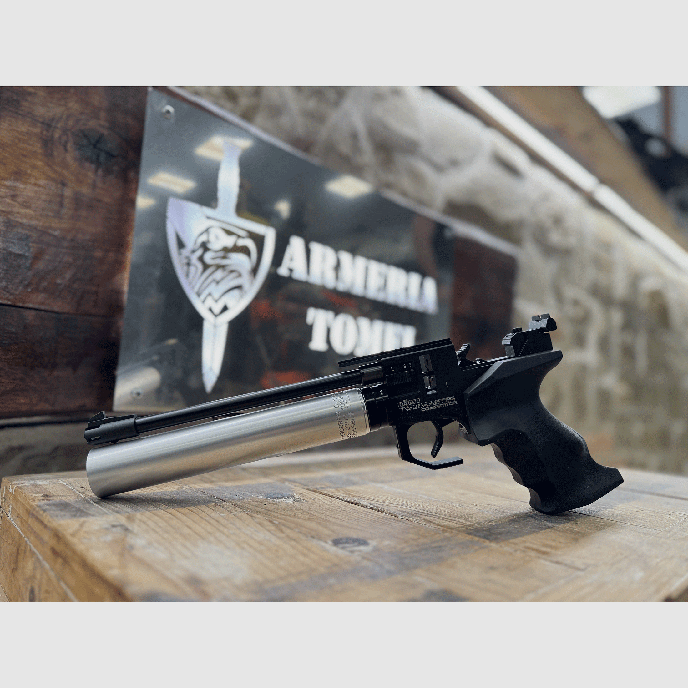USATO – PISTOLA – RÖHM – TWINMASTER COMPETITOR cal. 4.5mm, immagine 1 di 6