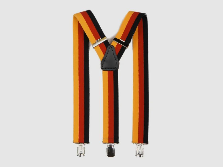 Hosenträger mit Clips "Deutschland" (Streifen)