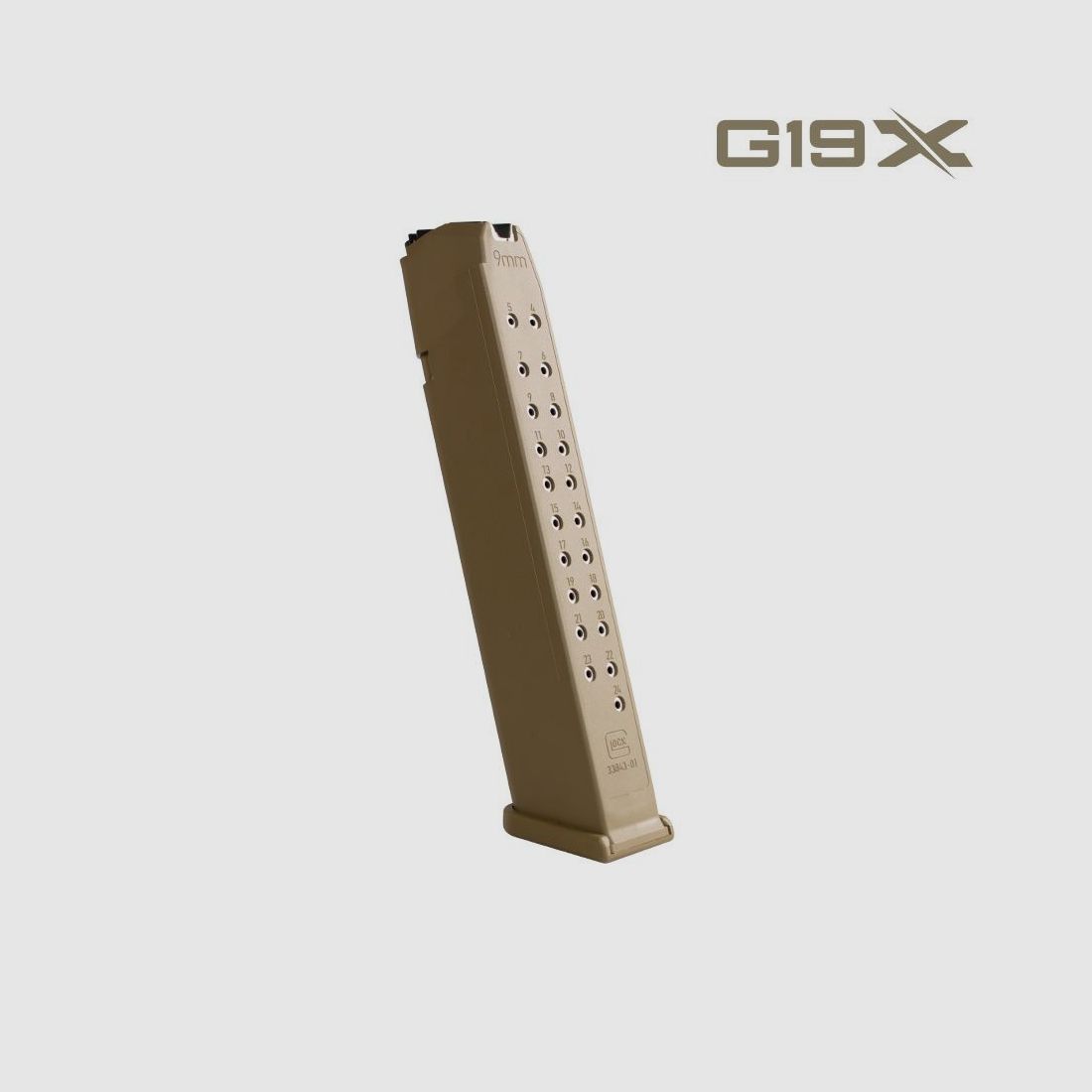Glock Magazin 24rd 9mm Para 24 Schuss Coyote