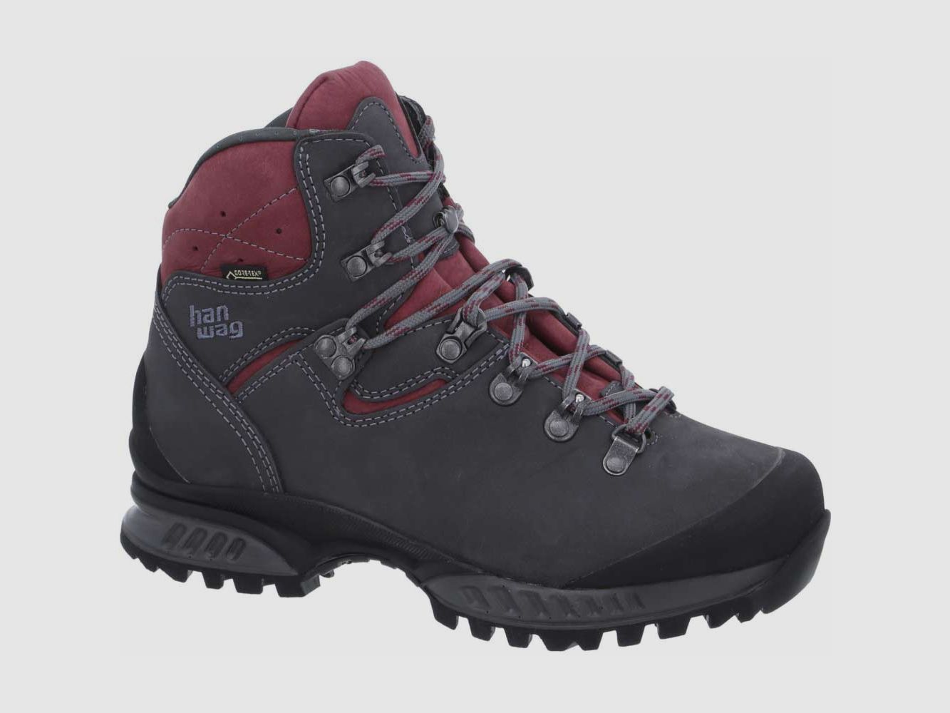 Hanwag Tatra II Lady GTX Damen Asphalt/Dark Garnet