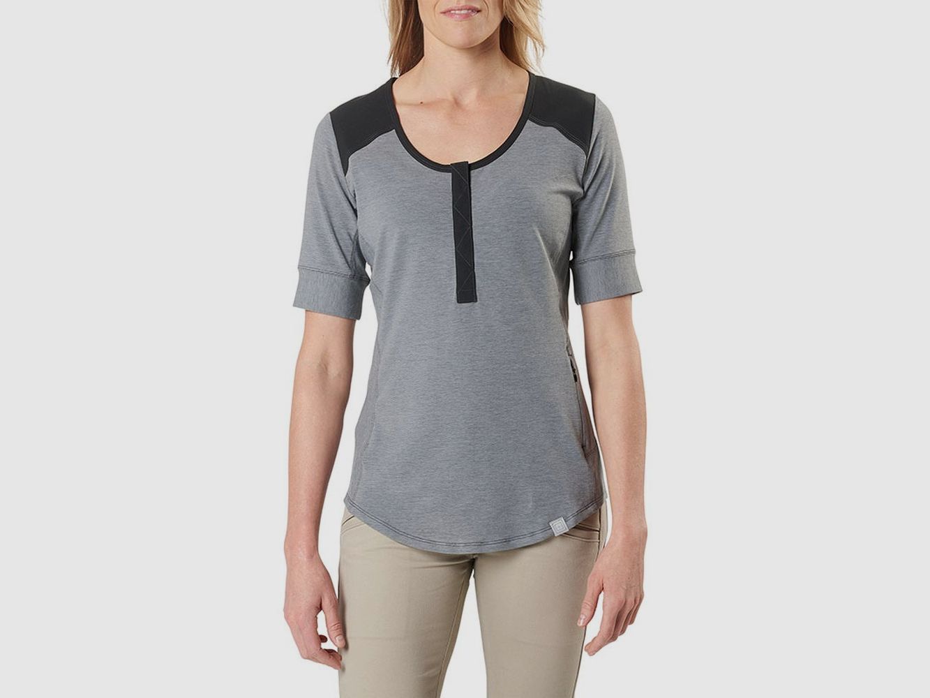 5.11 Willow Henley Schwarz XS
