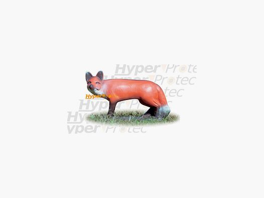 Renard 3D en mousse dense cible à tirer avec des flèches