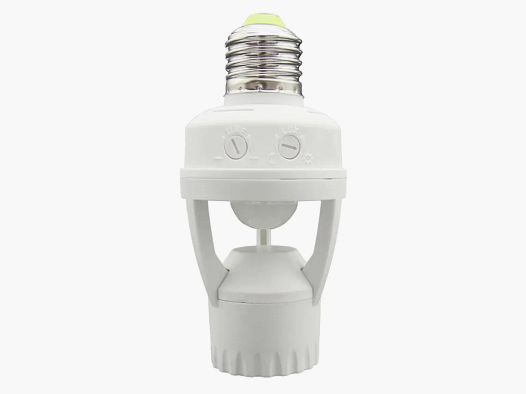 E27 automatische LED Bewegungsmelder Fassung