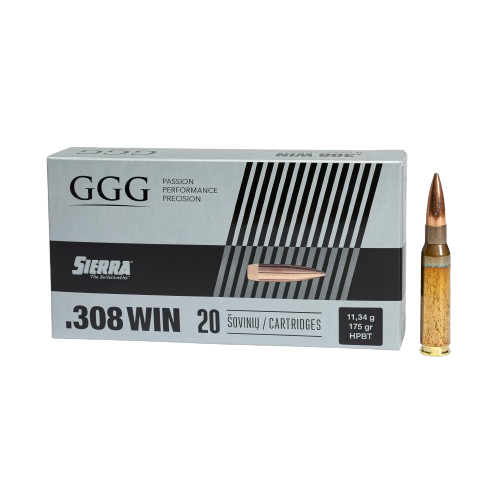 Amunicja GGG .308 Win Sierra 175gr 11,34g HPBT