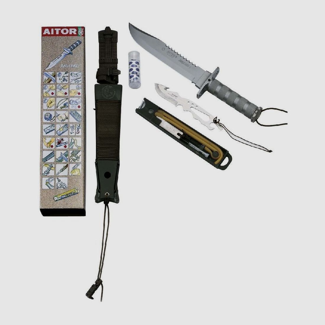 Aitor Jungle King I Messer, Survivalmesser, berlebensmesser