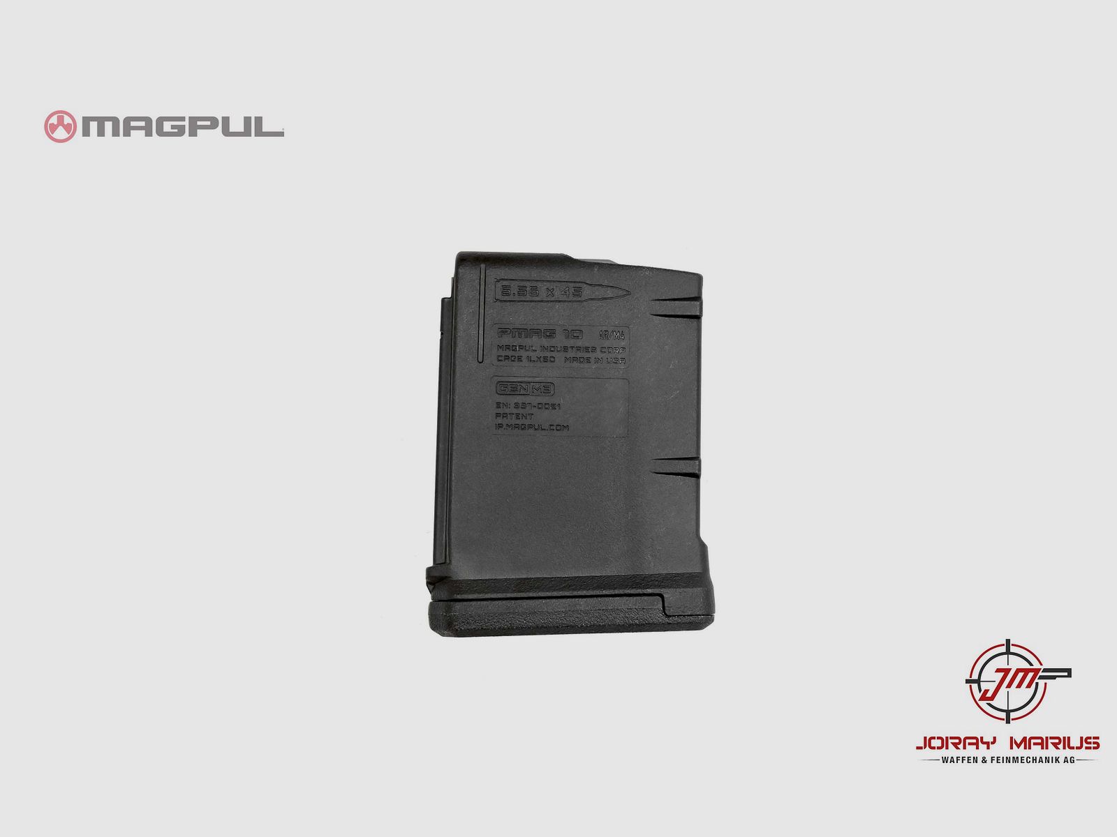 Magpul PMAG 10 AR/M4 Gen M3 Magazin 5.56×45, 10-Schuss (Polymer)