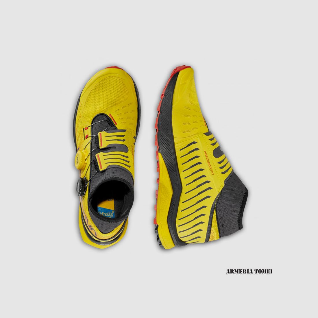 LA SPORTIVA – MEN – JACKAL II BOA Yellow / Black / Red, image 6 of 8