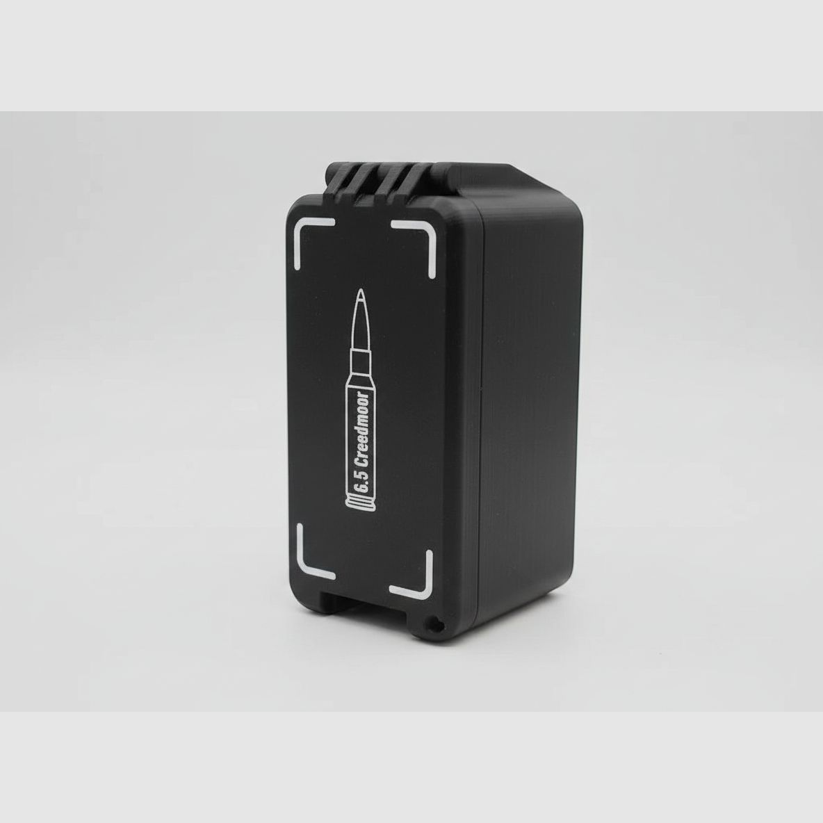 Filamelt ammunition box / 6.5 Creedmoor / 'folding / locking lid' / cartridge box, ammo box
