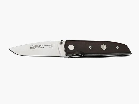 PUMA IP tasugo ebano, cuchillo plegable