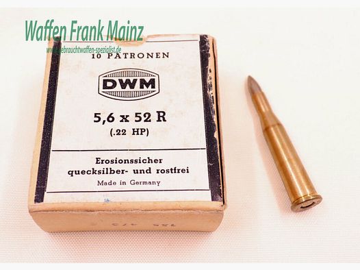 DWM, Karlsruhe cartouches de fusil 5,6x52R