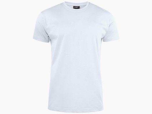 Clique T-Shirt Herren Weiß XL