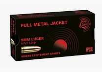 GECO 9mm Luger 8g full metal jacket 124 grs VM 9mm Para