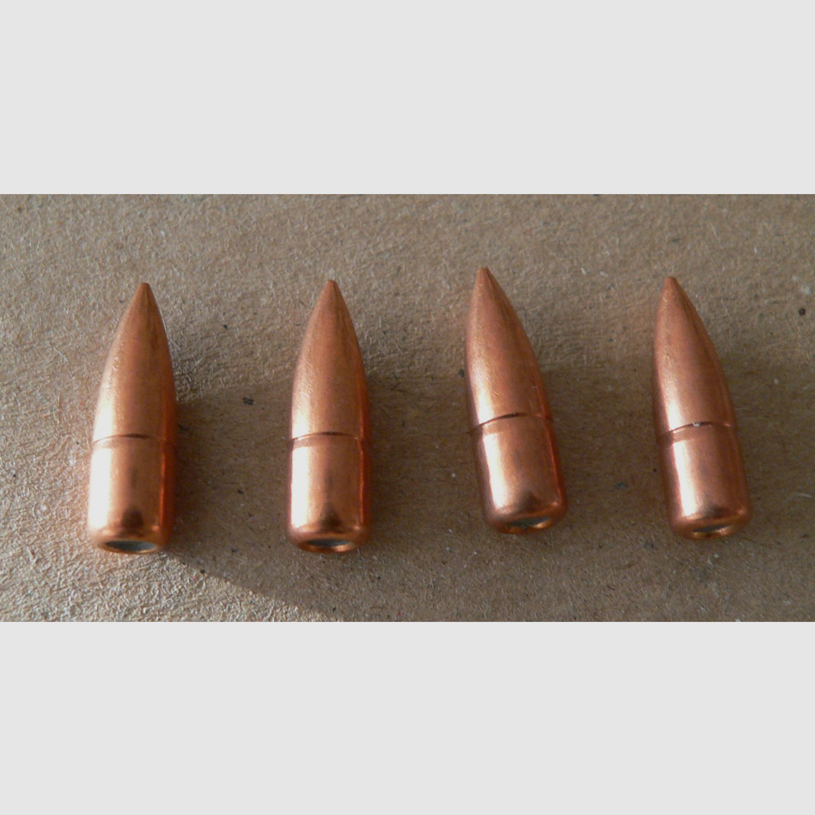 PMP projectielen .223 Full Jacket Flat Base 55 grains, Crimprille