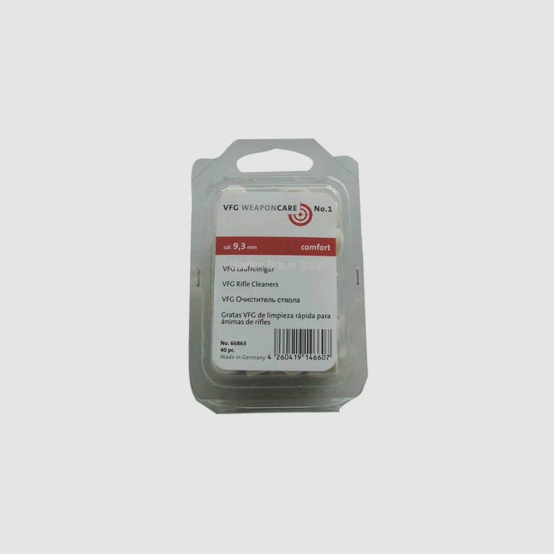 VFG running cleaner, No. 66863, 9.3 mm