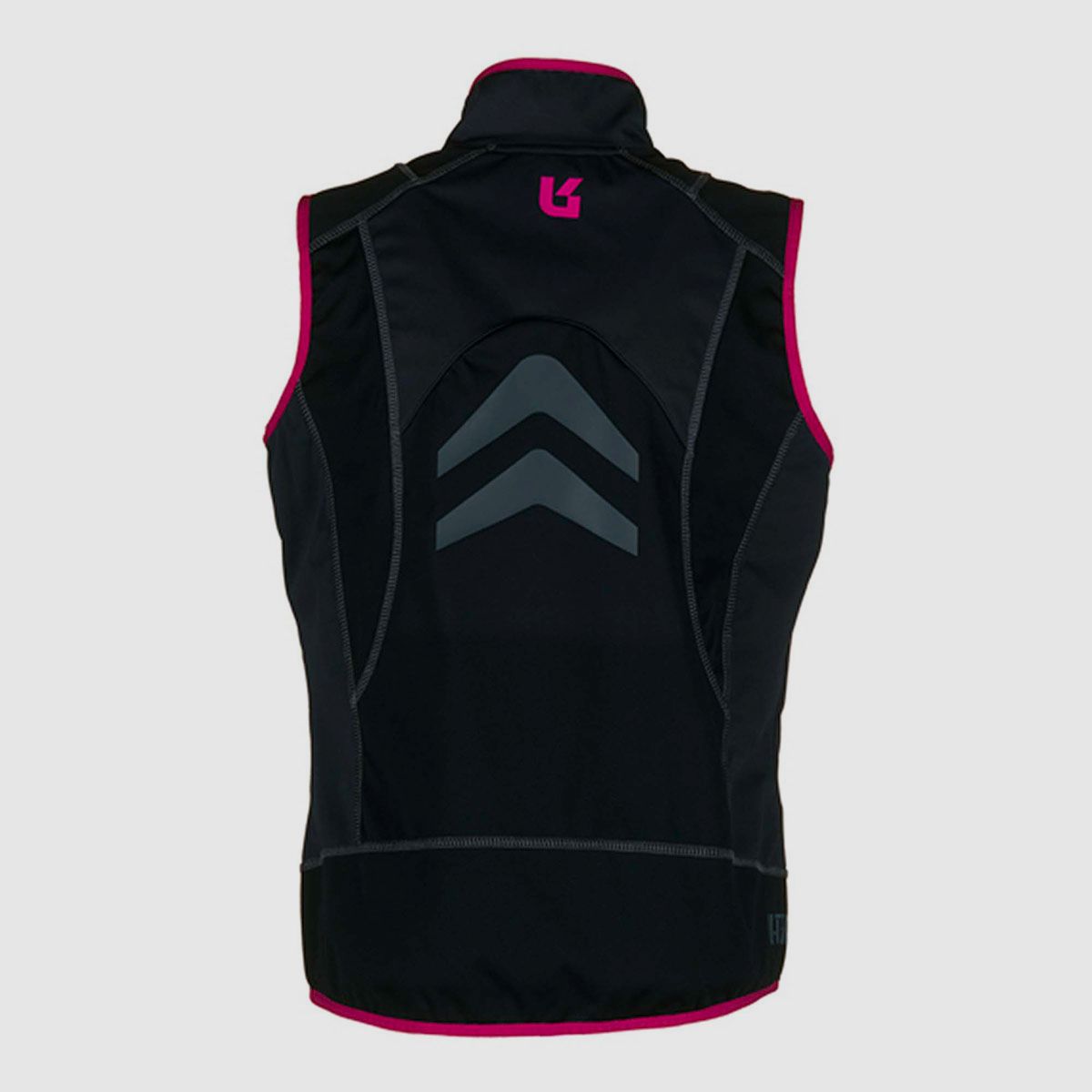 WESTE – DAMEN – UNIVERS – OUTDOOR ADAMELLO U-TEX Grau/Schwarz/Pink, Bild 2 von 4