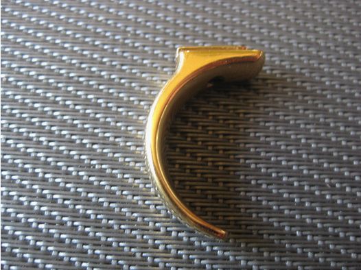 NIEUWE ORIGINELE GOUDKLEURIGE TRIGGER TONG voor Blaser F3 !! NIET voor F16 !!