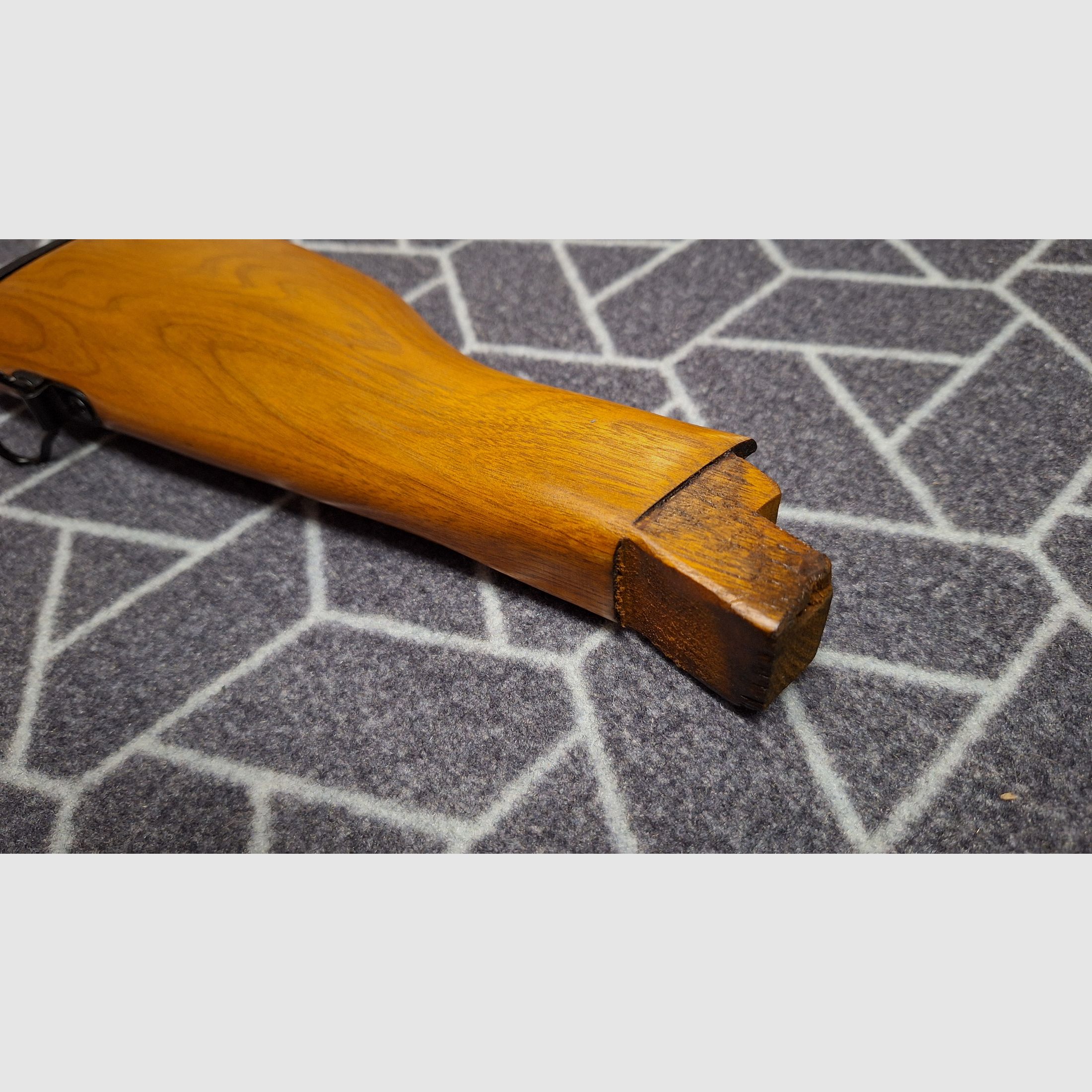 AK47 wooden stock set complete!