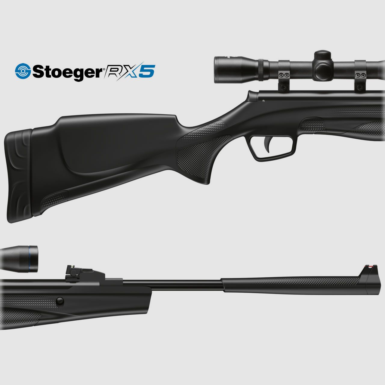 Luftgewehr Stoeger RX5 Combo Zielfernrohr 4x32 Synthetikschaft Kaliber 5,5 mm (P18)