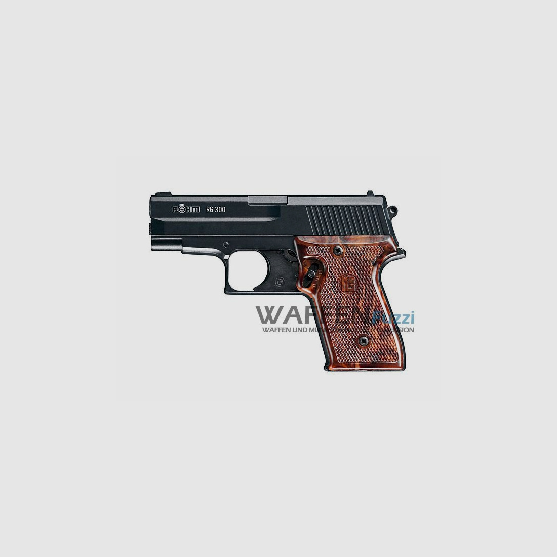 Röhm RG300 blank firing gun 6mm Flobert blued