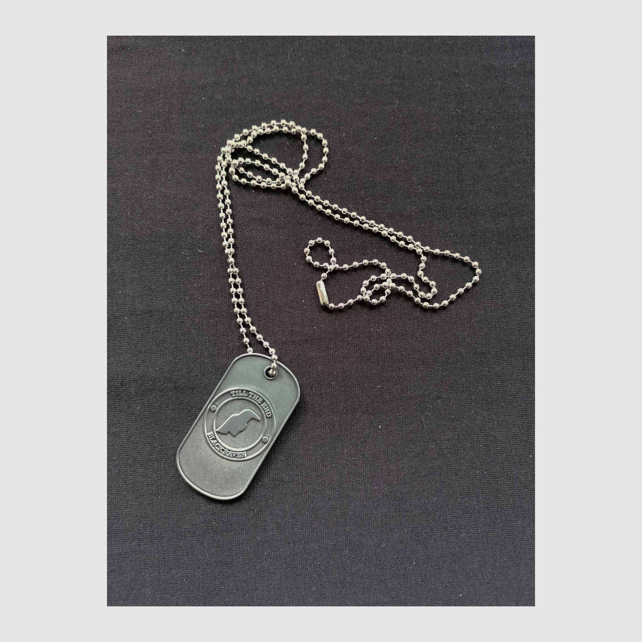 BLACK RAVEN – DAUURICUS DOG TAG HALSKETTE, Bild 1 von 2