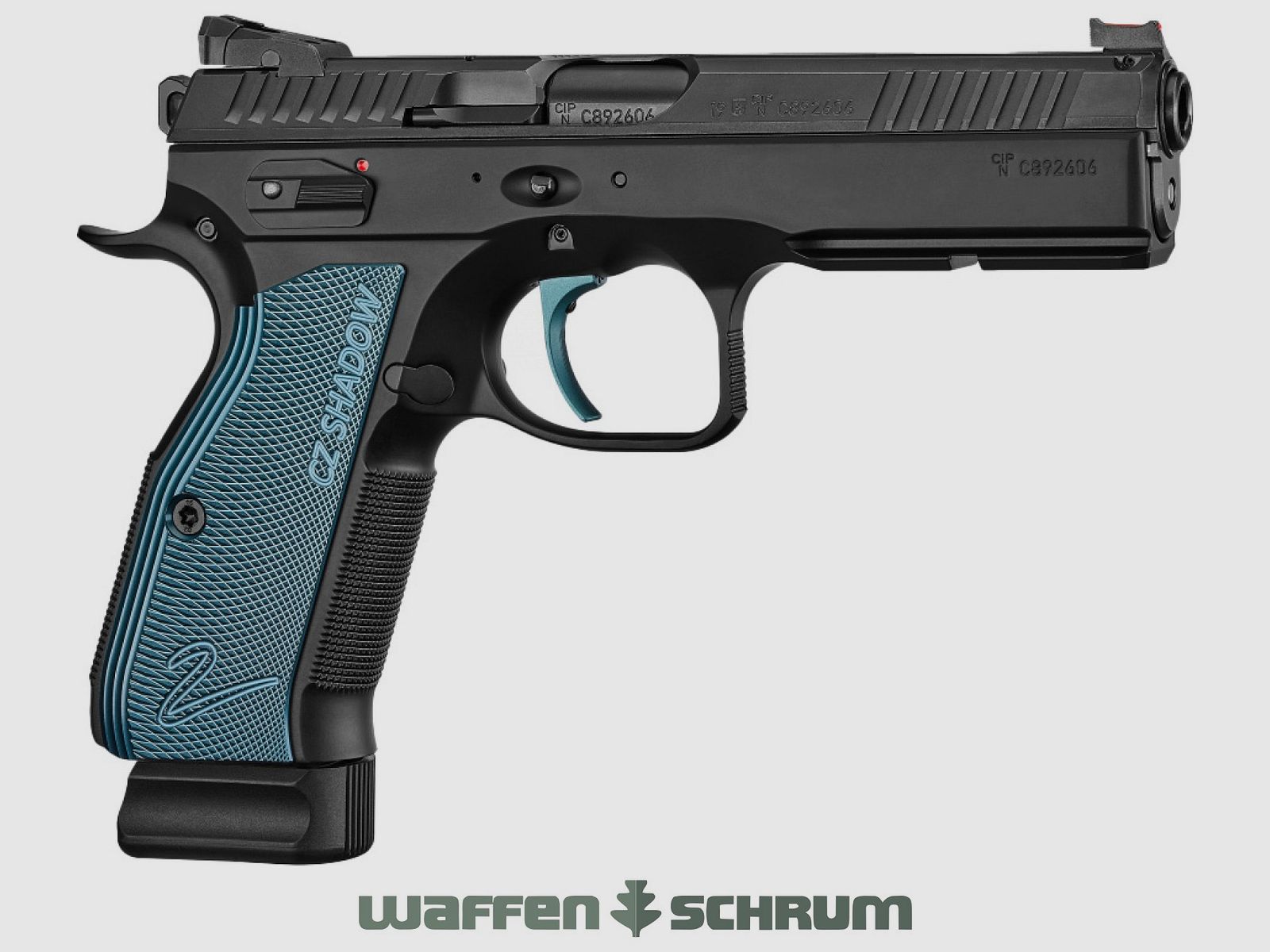 CZ CZ75 Shadow 2 Schwarz/Blau Single Action