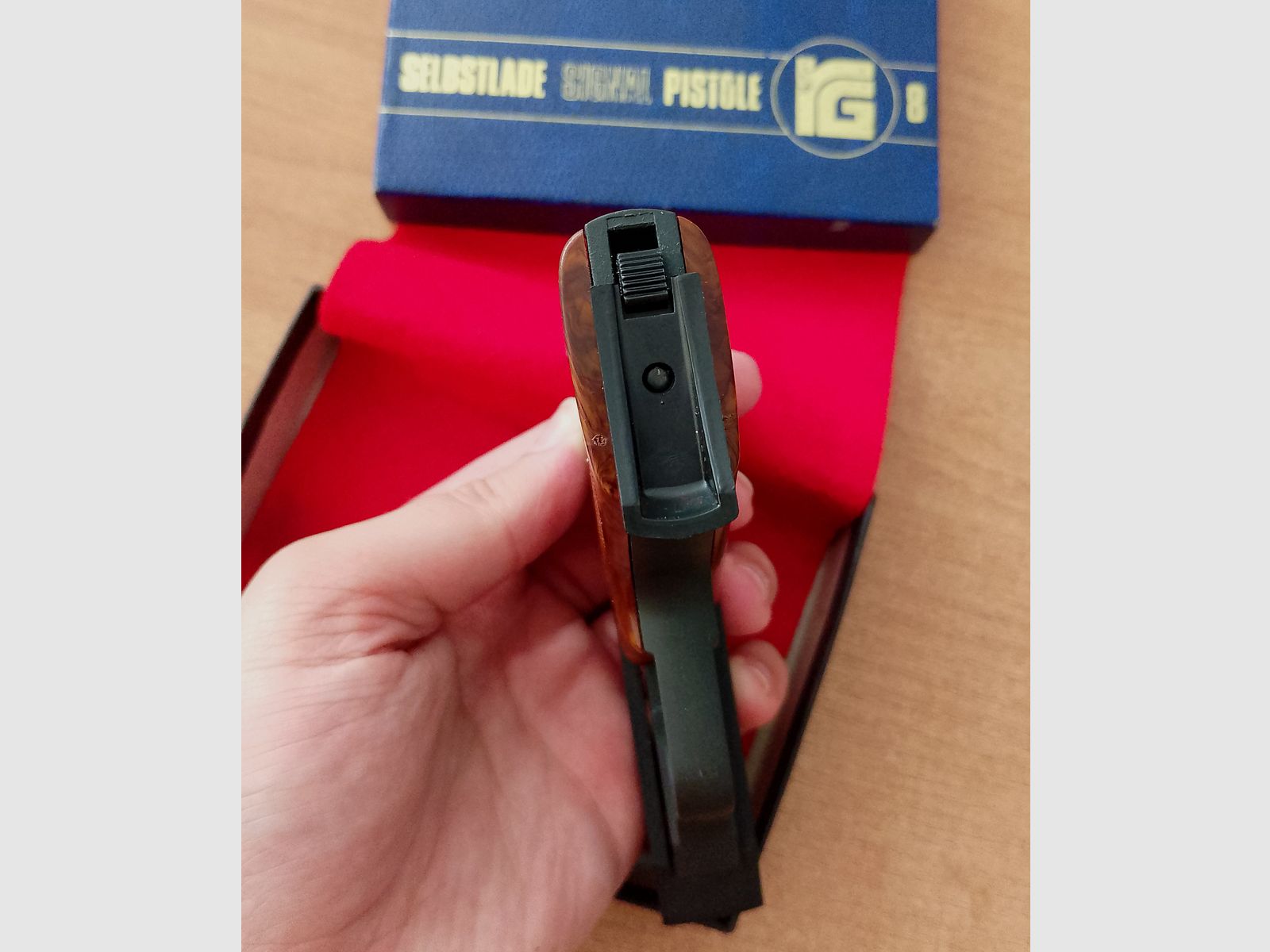 Seltene Röhm RG 8 im Kaliber 8 mm Knall/ PTB 412 mit OVP!