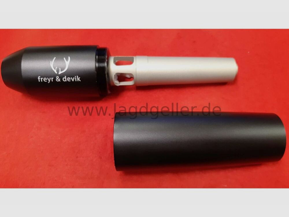 Silenciador Freyr & Devik Featherweight 269 Titanium M14x1, M15x1 o 5/ - Max. .30, imagen 2 de 2