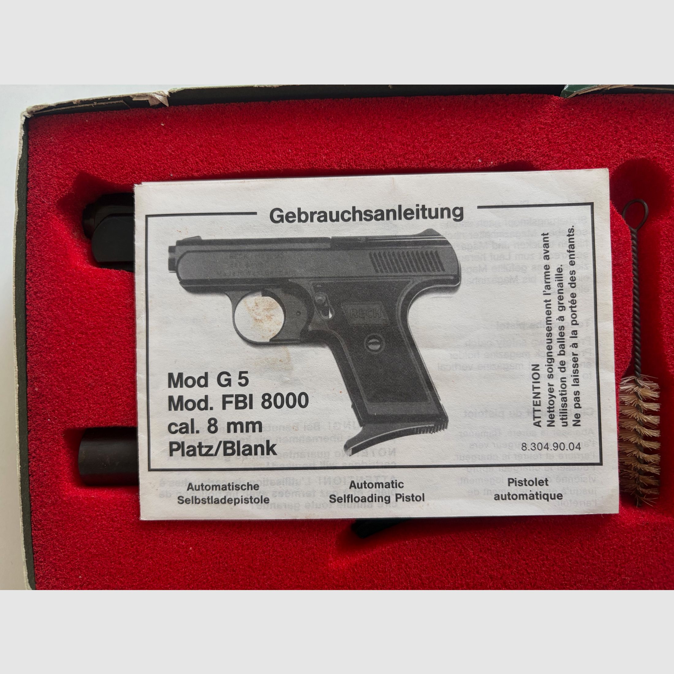 Reck Mod. FBI 8000 8mm Schreckschuss