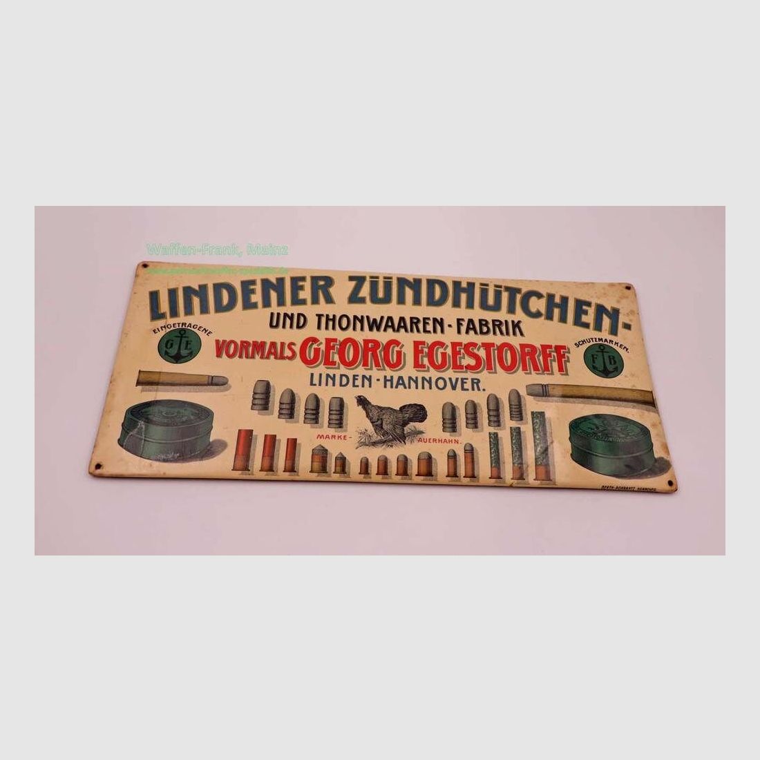Deutsch Diverse Werbeschild