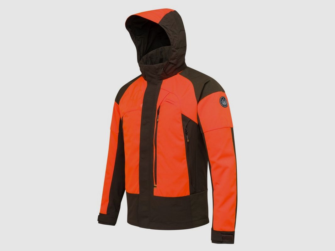 BERETTA Thorn Resistant Evo Jacket in Brown Bark & Orange (GU614), image 8 of 8