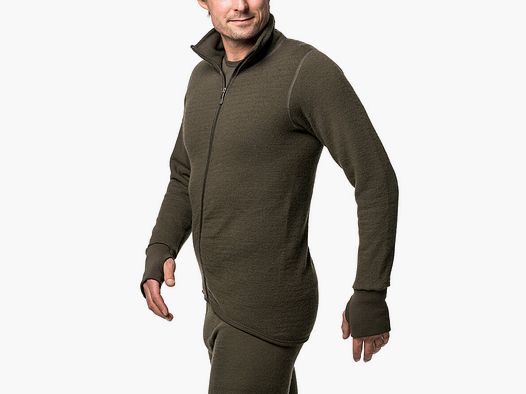 Woolpower Full Zip Jacke Grün M