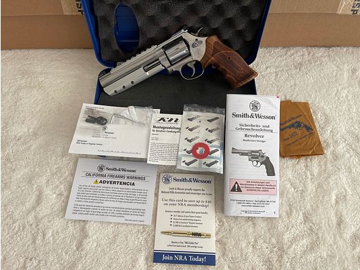 Smith & Wesson Revolver Model 686 DeLuxe Match Master. Wie Neu Max 500 Schuss.