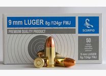 SCORPIO STV 9 mm Luger VM 124 grain