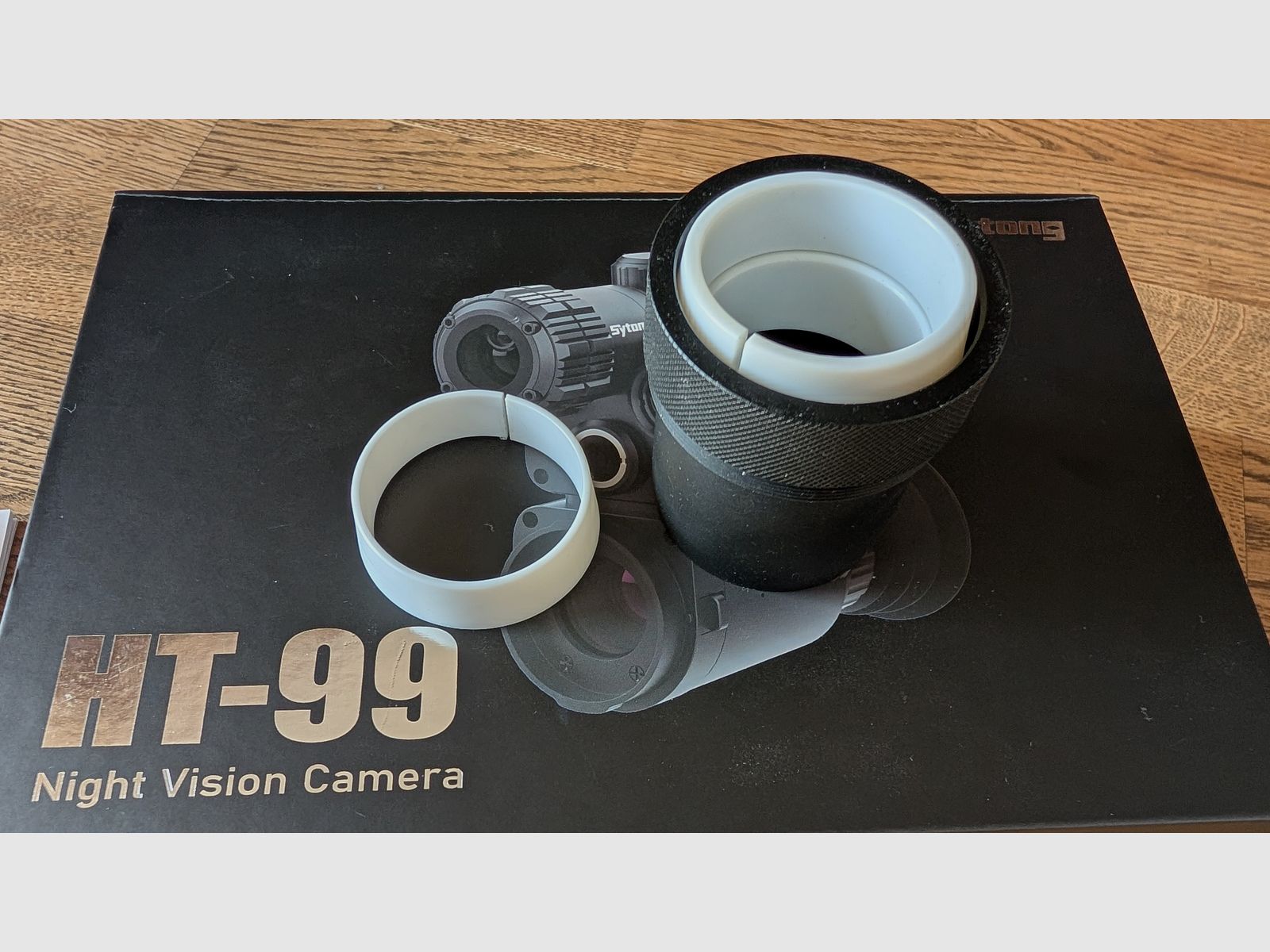 Night vision device attachment Sytong HT99 – Top condition including invoice and universal adapter