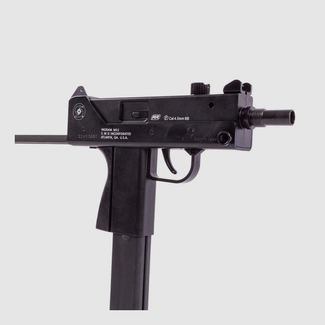 Cobray Cobray Ingram M11 CO2 Pistole 4,5mm BB Schwarz