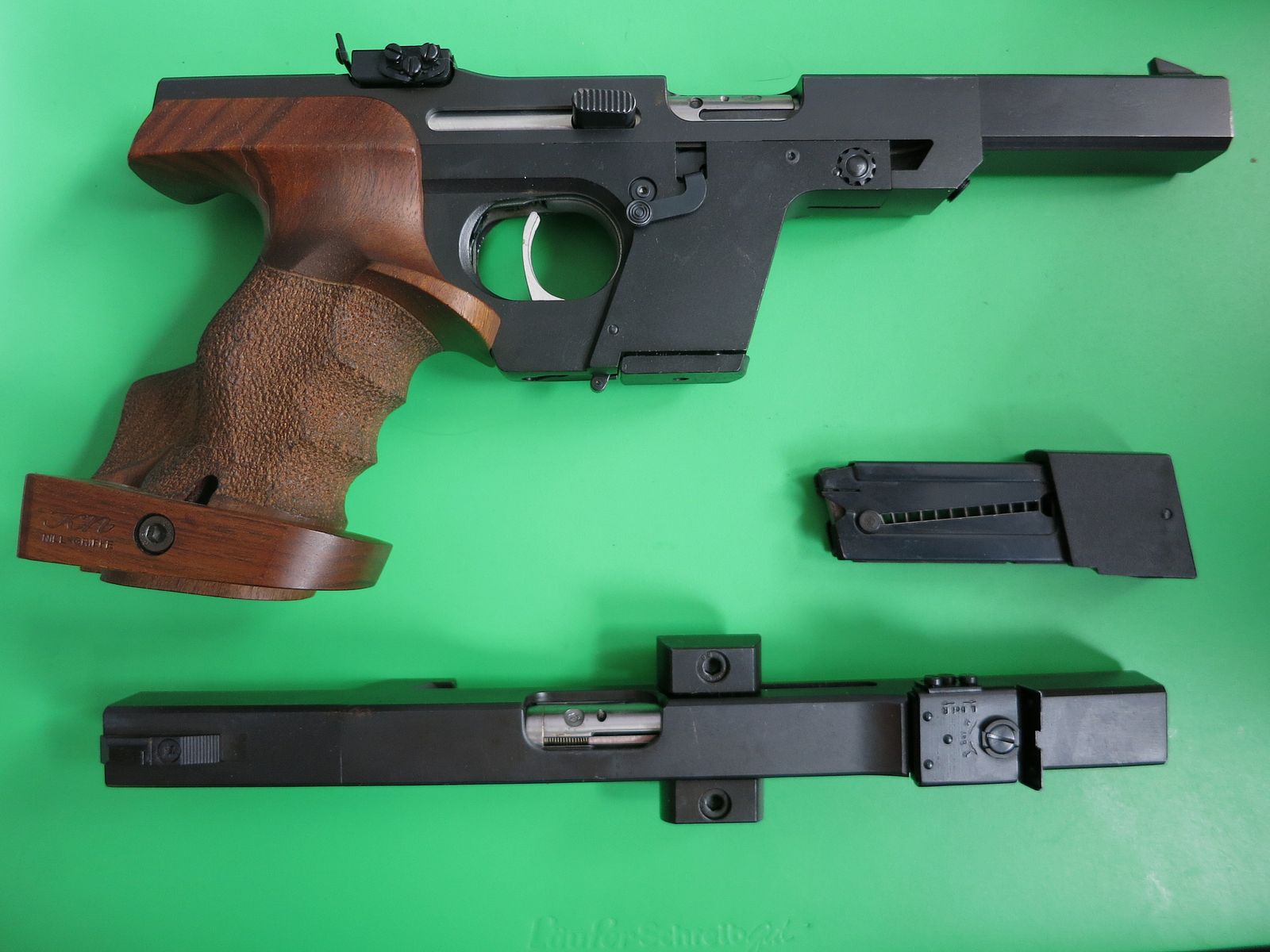 Sportpistool Walther GSP Kaliber .32 SW long WC, Sportgreep + Wisselsysteem .22lr      #98+97
