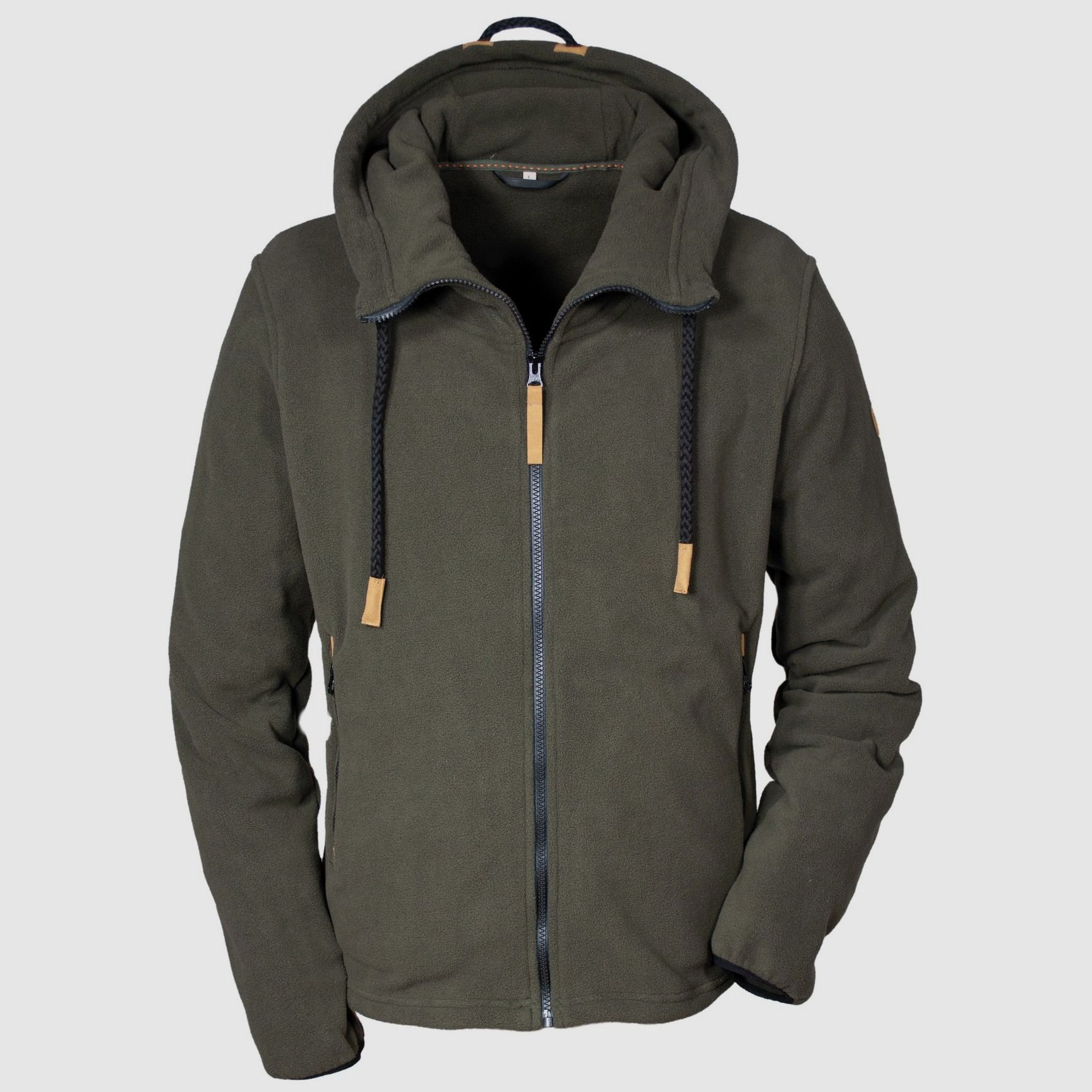 Hubertus-Hunting veste polaire à capuche zippée pour homme, image 1 sur 2