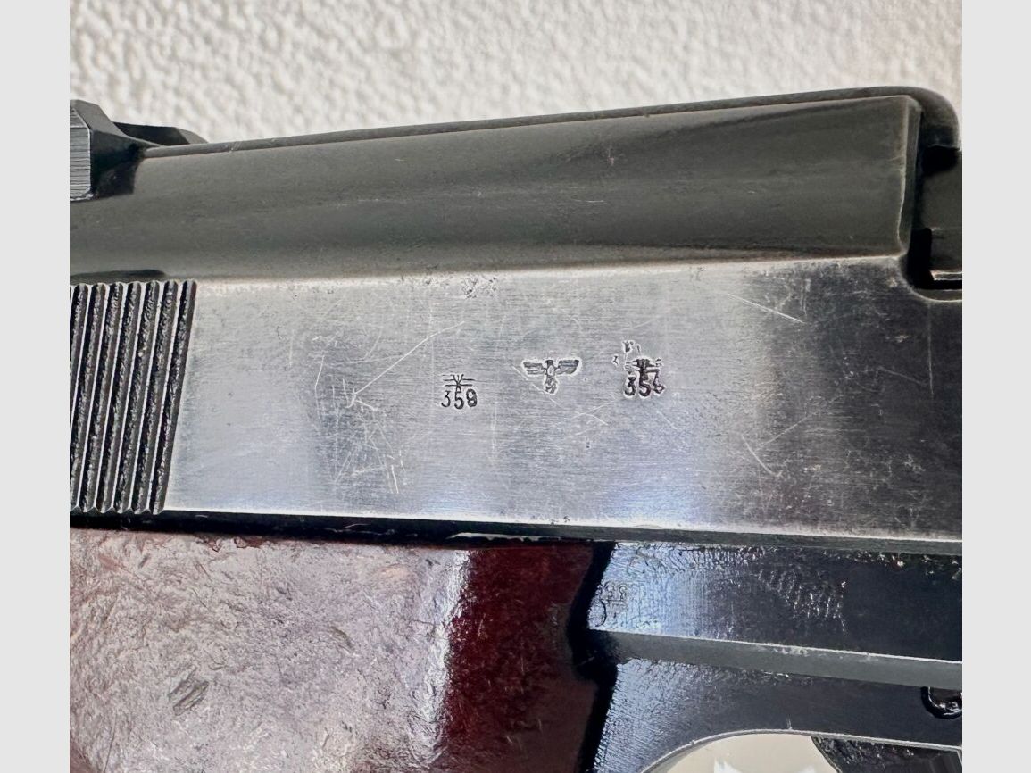 Walther Mod. P 38 1941 Estampillage 3ème Reich, avec Holster Original 9mm Luger