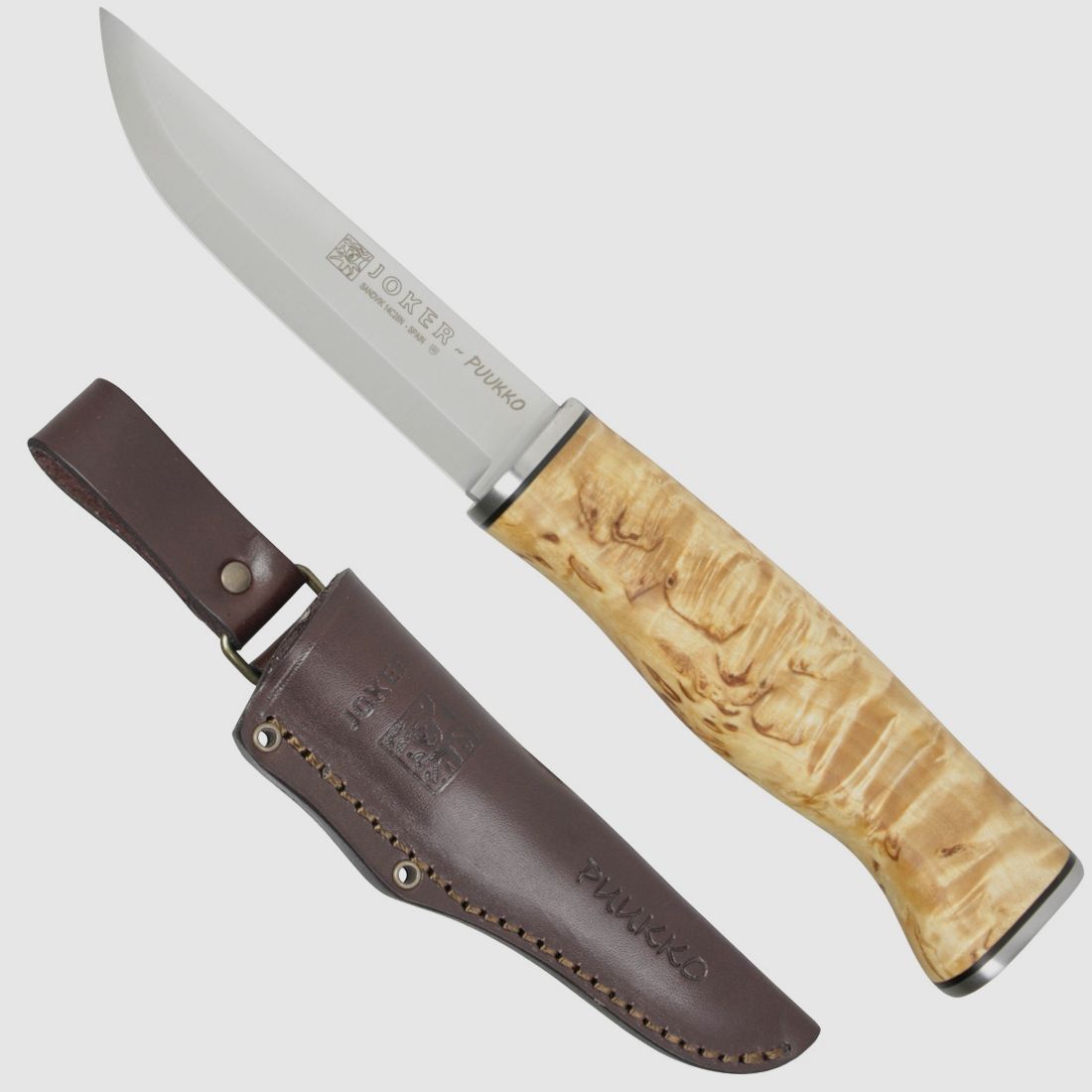 Puukko Birkenholz Finnenmesser