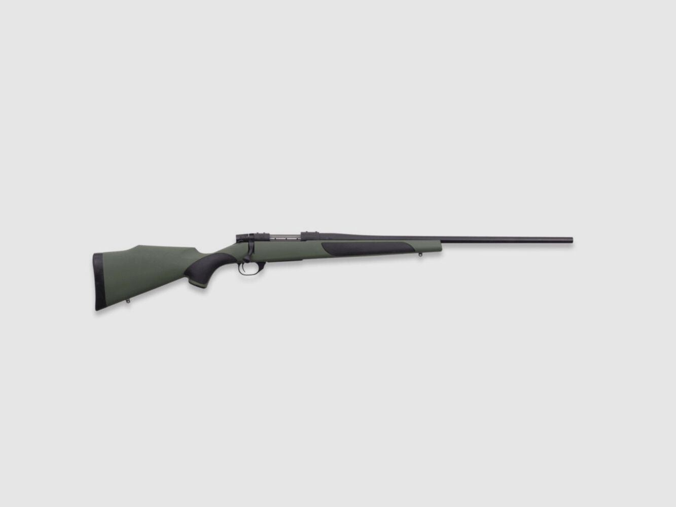 Weatherby VANGUARD SYNTHETISCH GROEN .30-06 SPRING 22"/56CM MATTE BLUED M14X1