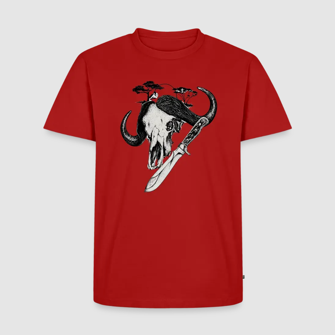 PUMA Men´s Premium T-Shirt „White Hunter – Big Game"