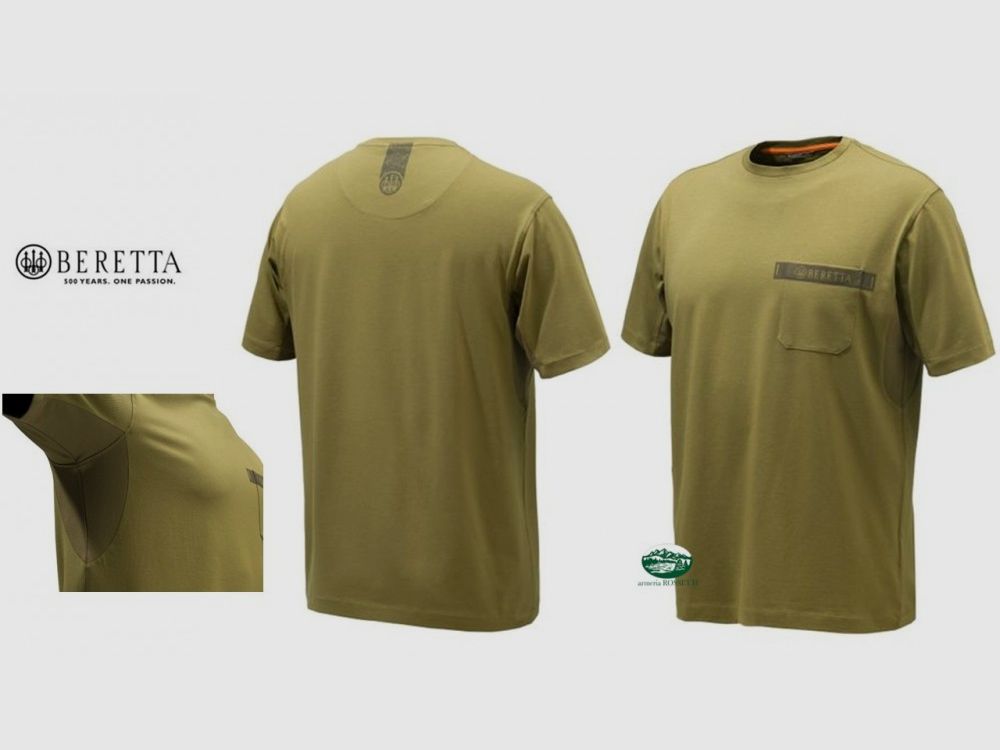 BERETTA T-shirt Tactical Flat Dark Earth TS931